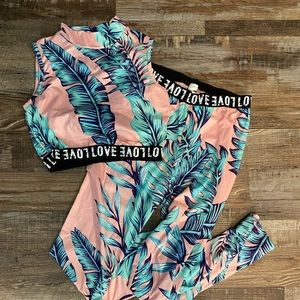 Two piece activewear set